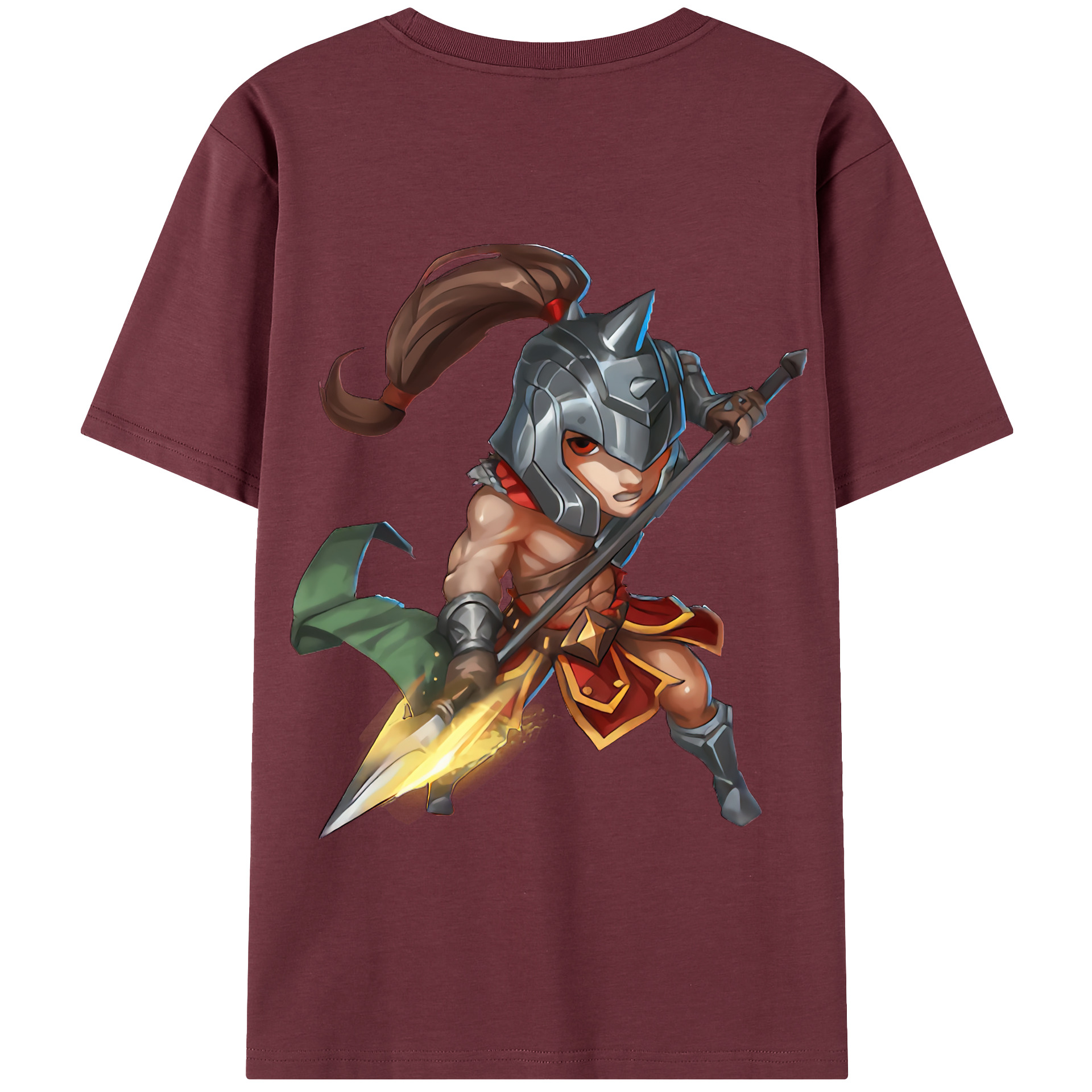 リーグ・オブ・レジェンド League of Legends LOL 綿100％半袖Tシャツ（背面プリント）